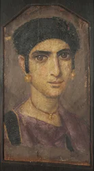 Porträt einer jungen Dame, aus Fayum, 2. Jahrhundert n. Chr.